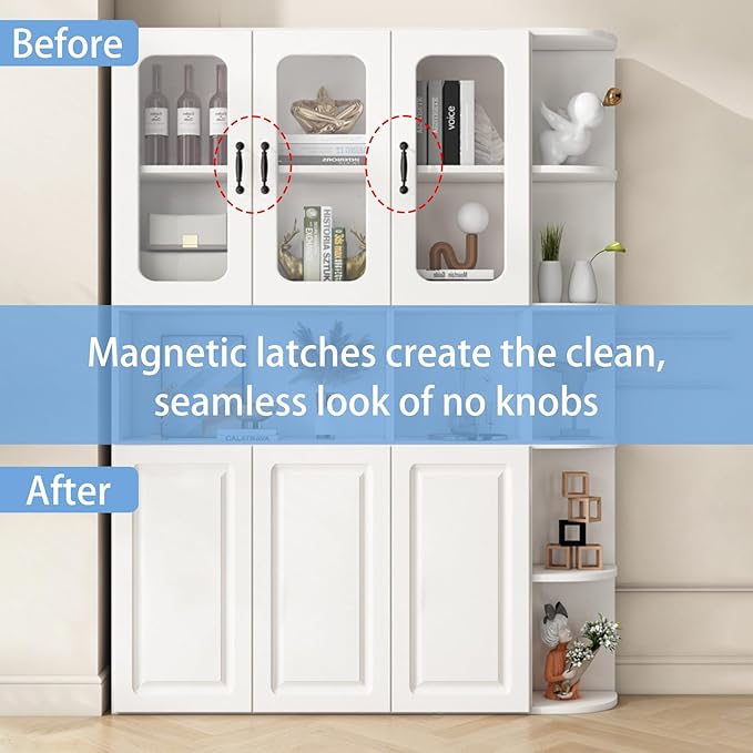Magnetic Push Latch Heavy Duty Jiayi Double Push to Open Door Latch Touch - Image 8