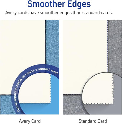 Avery Printable Tent Cards, 3.5" x 11", Ivory - Image 6