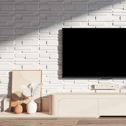 Art3d 100 Pack Decorative 3D Wall Panels, 97 Sq.Feet PVC Interior Wall Décor - Image 6