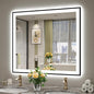 YEELAIT 40x36 Inch LED Bathroom Mirror by YEELAIT