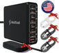 Upgraded 240W 8 Ports GaN Charger by Multixel
