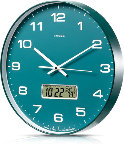 TIMESS Wall Clock, Ideal Modern Home, Office Decor by TIMESS