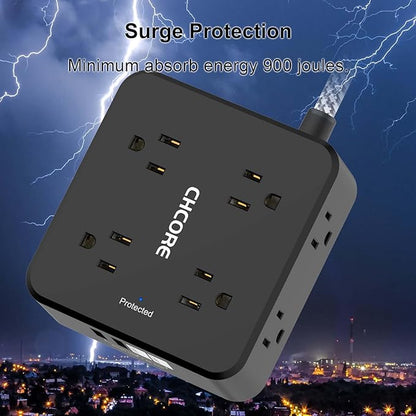 Surge Protector Power Strip - Image 6