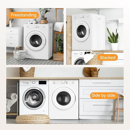 3.5 Cu.Ft. Clothes Dryer, 1500W Portable Dryer, 26.4 LBS Drying Machine - Image 6