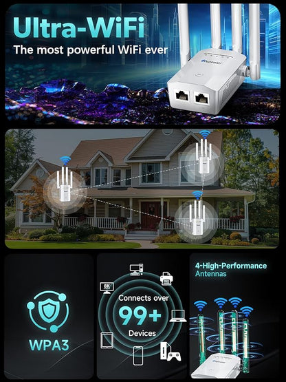 2026 New WiFi Extender Signal Booster - Image 6