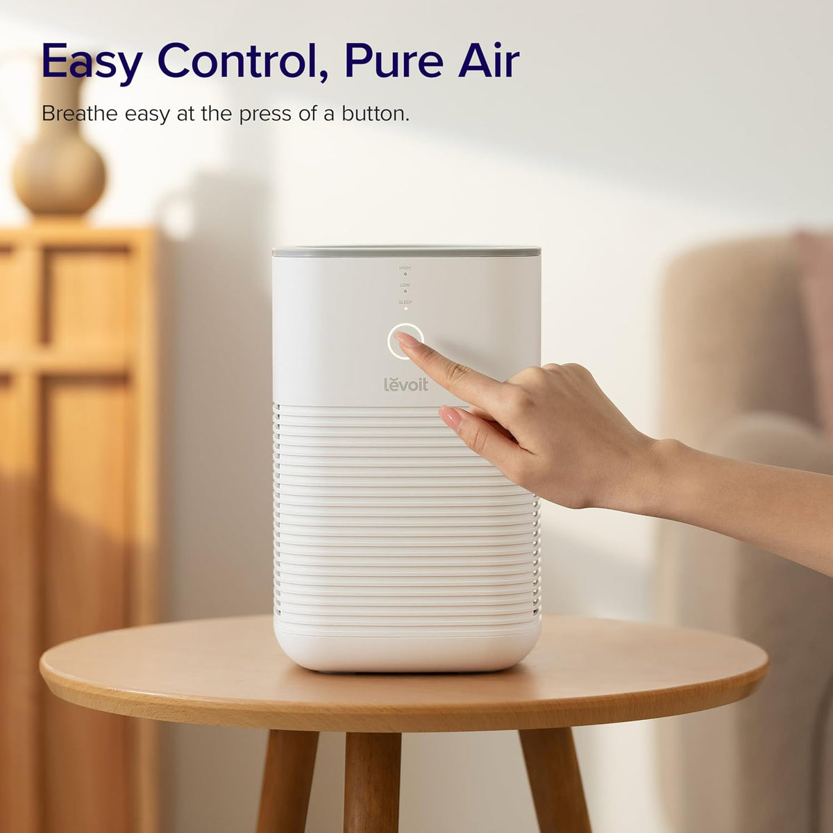 levoit air purifiers for home bedroom dorm room, package contents