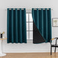 Anytime 100% Blackout Curtain 2 Panels Set, Thermal Insulated Window Drapes by Anytime