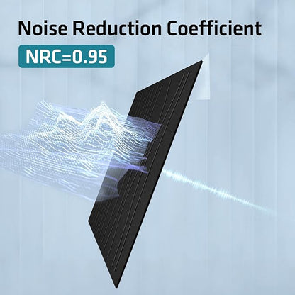 UMIACOUSTICS 6 PCS Sound Proof Panels, 47.2 x 23.6 Inches Sound Absorbing Panels - Image 8
