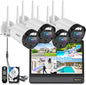 【All-in-One Security System】 Outdoor Wireless Security Camera System, Home by WEILAILIFE