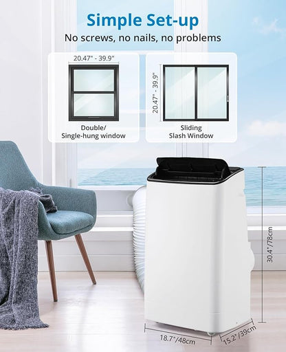 Portable Air Conditioners, 14000 BTU Cooling Capacity - Image 3