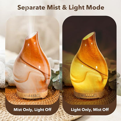Essential Oil Diffuser, 120 ml Glass Aromatherapy Diffuser - Image 4