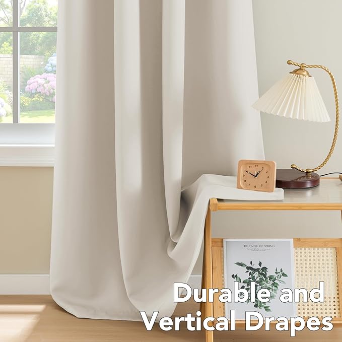 H.VERSAILTEX Blackout Curtains for Bedroom Thermal Insulated Room Darkening - Image 8