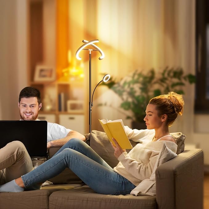 SIBRILLE LED Floor Lamp for Living Room - Image 7