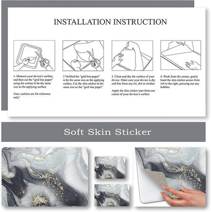 Laptop Skin Sticker Decal, Decorative Waterproof Removable - Image 5