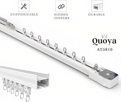 Quoya Smart Electric Curtain Track AT5810【Up to 3m - Image 2