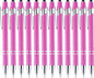 LINFANC 12 Pack Pink Ballpoint Pen by LINFANC