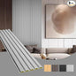 OUZUGIE WPC Acoustic Slat Wall Paneling, Living Room, TV Background, Study Room by OUZUGIE