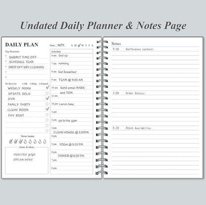 Daily Planner Undated - Image 3