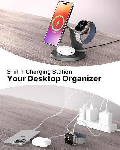 3 in 1 Wireless Charging Station - Image 4