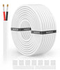 NAOVEO 14 Gauge Wire 2 Conductor Electrical Wire, 14 AWG Stranded PVC Tinned by NAOEVO