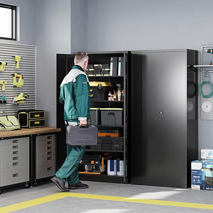 Letaya Metal Garage Storage Cabinets - Image 2