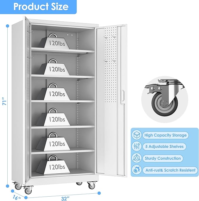 SUXXAN Garage Storage Cabinet - Image 3