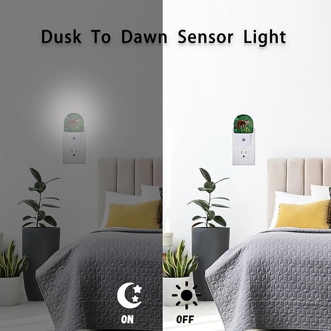 Axxitude Cute Sleeping Koala Forest Night Lights Plug into Wall - Image 5