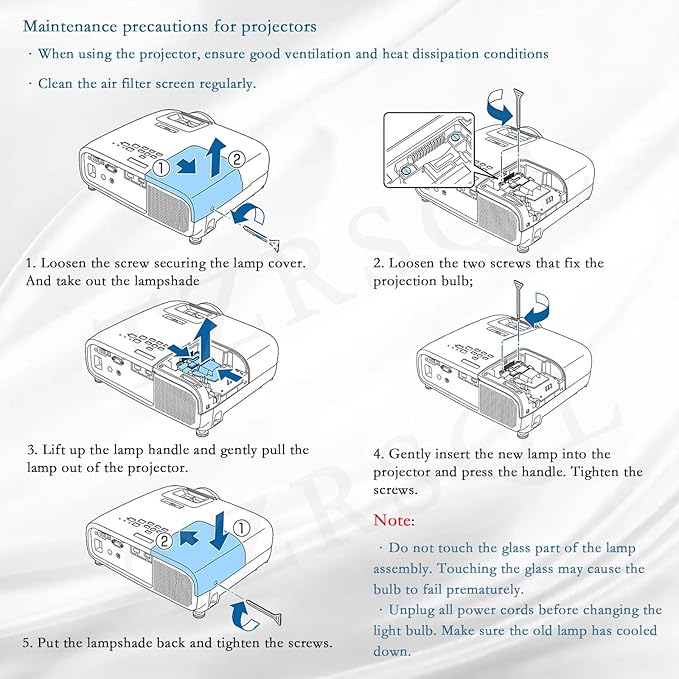 TZRSQL LMP-H210 Replacement Projector Lamp - Image 6
