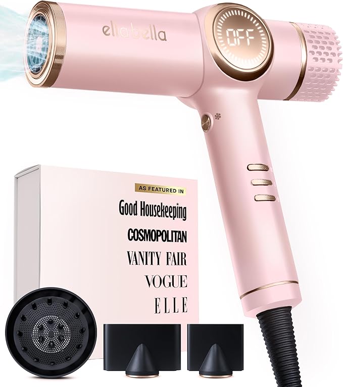 ELLA BELLA® Professional Ionic Hair Dryer by ellabella