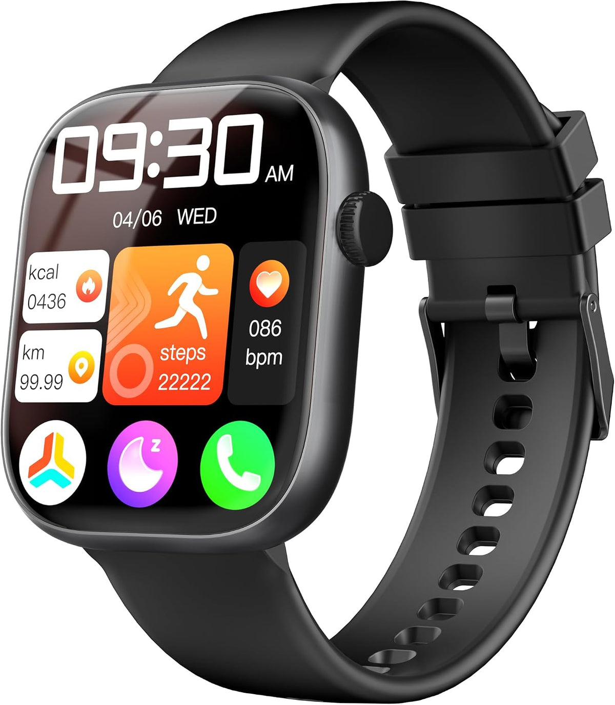 Smart Watch for Women Men, Fitness and Sleep Trackers with 1.83" HD Touc...