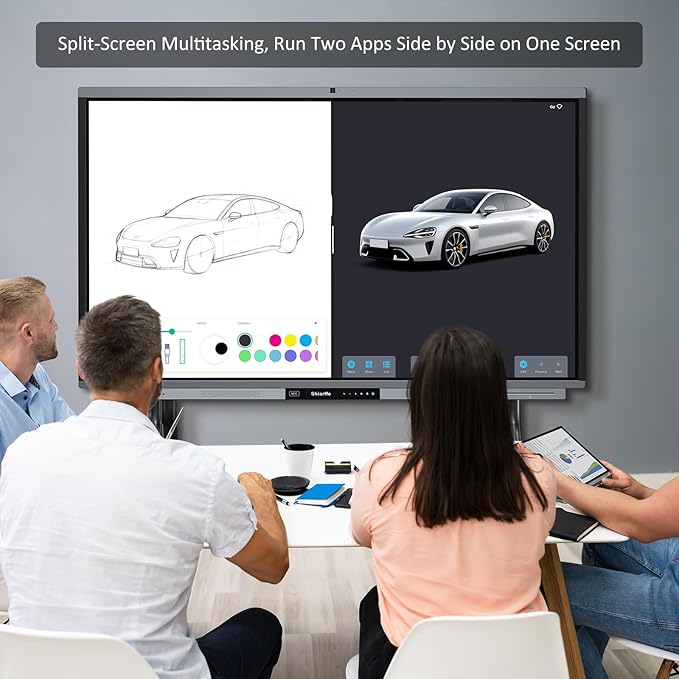 Shiarffe R9 Smart Board 86 Inch 4K Interactive Whiteboard Google EDLA-Certified - Image 6