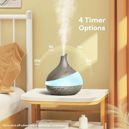 500ML Essential Oil Diffuser: Aroma Diffuser - Image 4