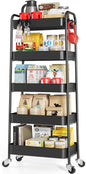 TOOLF 5-Tier Metal Rolling Cart by TOOLF