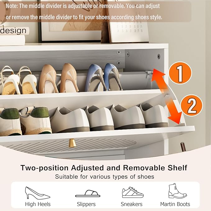 Shoe Storage Cabinet for Entryway - Image 5