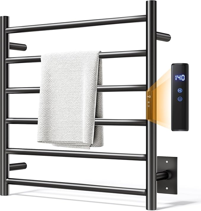 Towel Warmer Rack, Heated Towel Racks by AquivaCoast