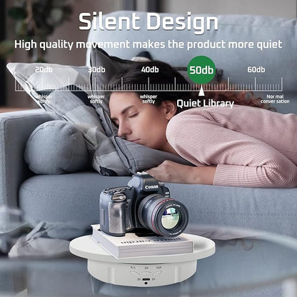 JAYEGT 3in 1 Motorized Rotating Display Stand - Image 7