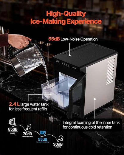 VEVOR Countertop Ice Maker, 22 lbs per Day, Self-Cleaning Portable Machine - Image 6