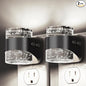 L LOHAS LED Night Light, 2 Pack 5000K Bubble Night Lights Plug into Wall by LLOHASLED