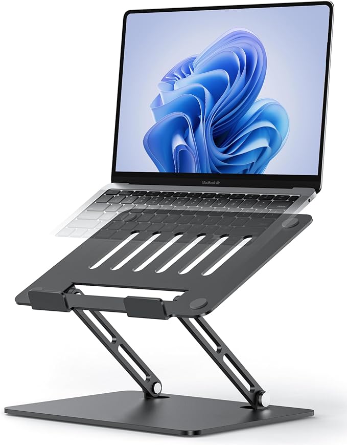 Adjustable Laptop Stand, Ergonomic Computer Stand by LOXP