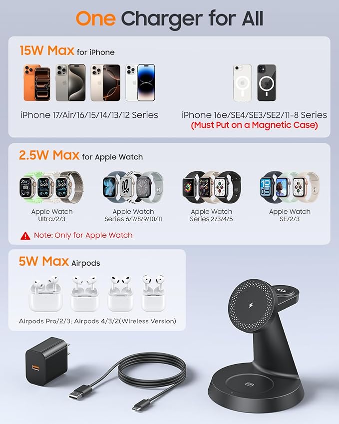 3 in 1 Magnetic Charging Station - Image 3