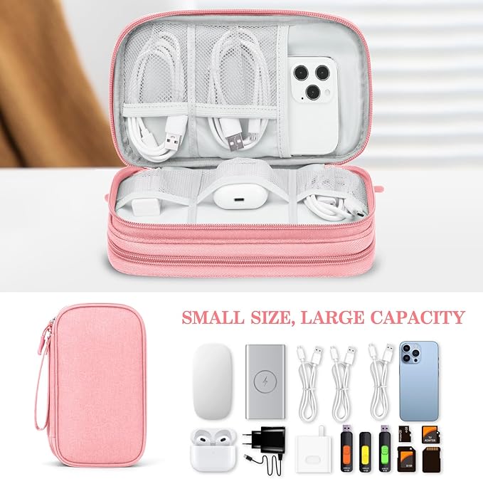 FYY Electronic Organizer, Electronic Accessories Carry Case Portable Waterproof - Image 6