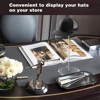 Hdkwby Acrylic Hat Display Stand 3 Pack- Thickened Base - Image 6