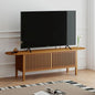 HollyHOME Bamboo TV Stand with Storage by HollyHOME