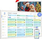 24" Smart Calendar Digital Chore-Chart-for-Planner by FULLJA