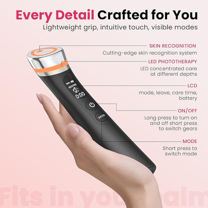 Face Lift Device – 8 in 1 Skin Tightening and Lifting, LED Light Therapy - Image 7