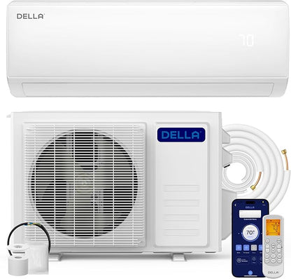 DELLA Econo Series 11500 BTU 115V Mini Split Air Conditioner, Works by Della