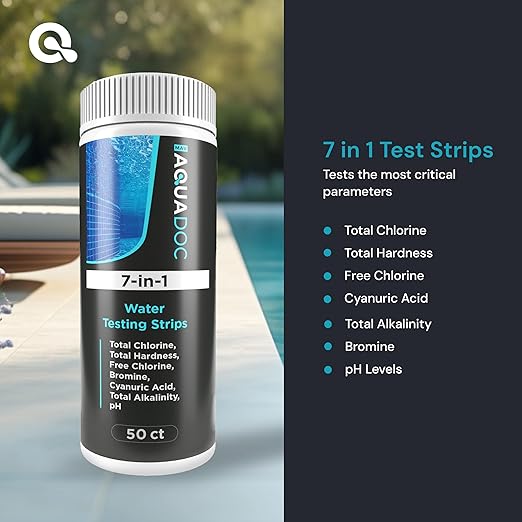 AquaDoc 7-in-1 Spa & Hot Tub Test Strips - Image 2