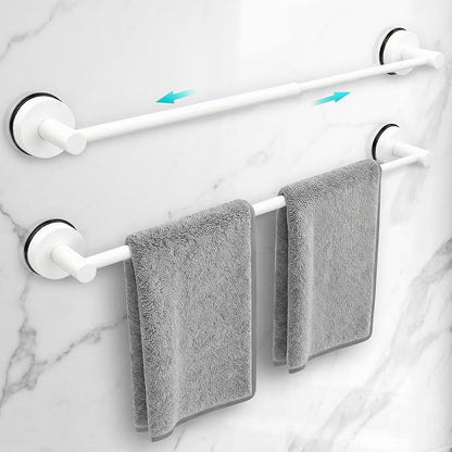 Adjustable Suction Cup Towel Bar by WingWider