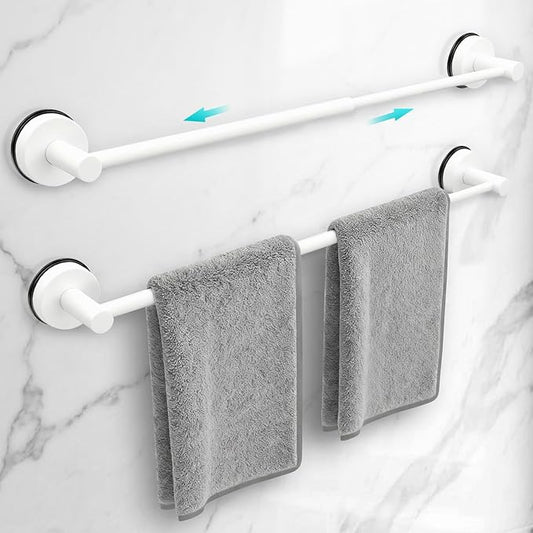 Adjustable Suction Cup Towel Bar by WingWider