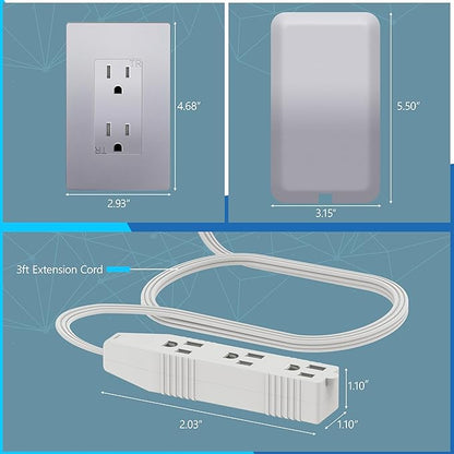 LIDER Flat-Face Outlet Extender - Image 2
